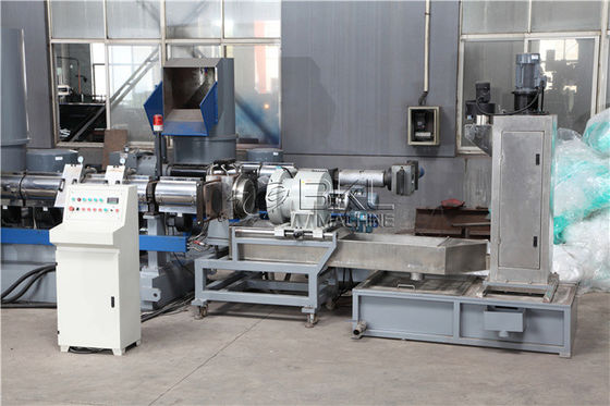 Film Plastic Granulating Line 350kg H Woven Pp Bag Recycling Machine