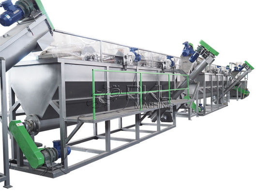 HDPE Plastic Recycling LDPE Washing Line Automatic