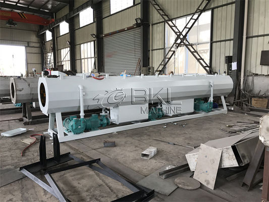 110mm Plastic Extrusion Machine Double Screw Pvc Profile Extrusion Line