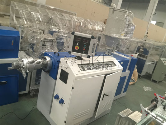 HDPE Single Screw Plastic Extrusion Machine PPR Pvc Pipe Production Line