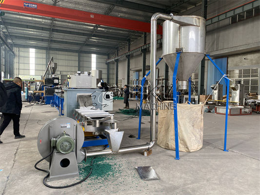 CPP CPE BOPA Plastic Film Pelletizing Machine Recycling