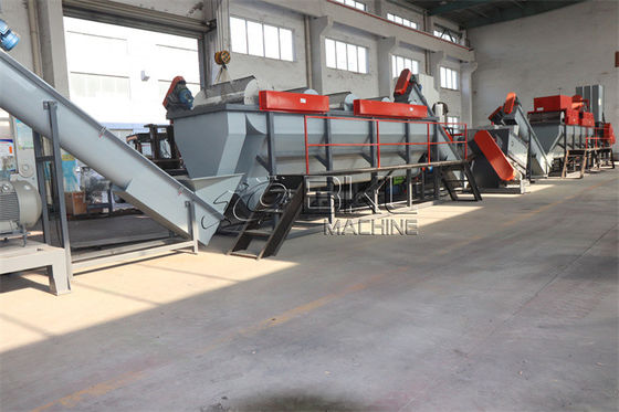 Le film de HDPE met en sac le plastique réutilisant l'équipement écrasant le séchage de lavage